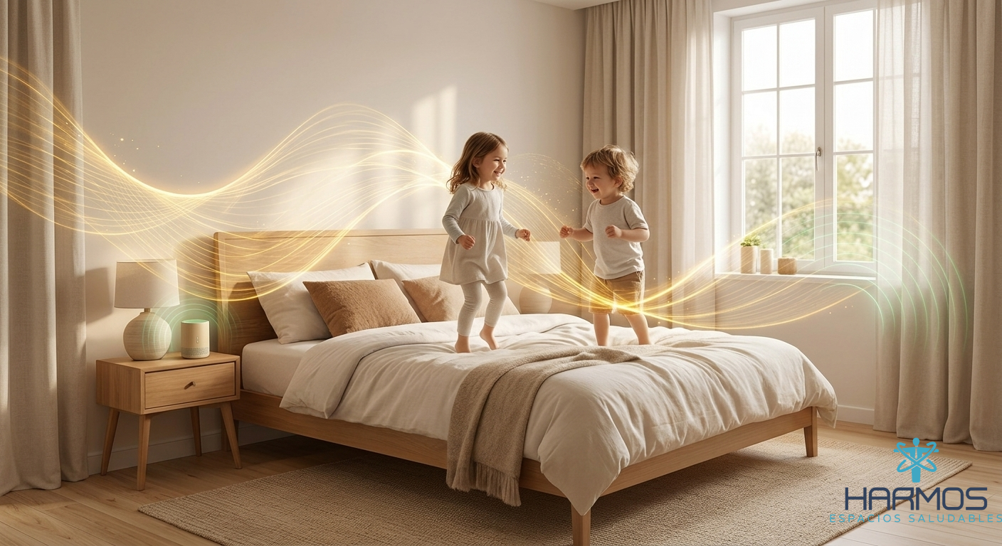 Electromagnetic assessment of a children's bedroom in Andalusia